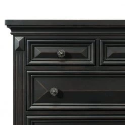 Trent 7-Drawer Antique Black Dresser by Picket House Furnishings -Picket House Furnishings Sales Store antique black picket house furnishings dressers cy600dr 4f 1000