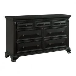 Trent 7-Drawer Antique Black Dresser by Picket House Furnishings
