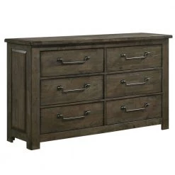 Grey Memphis 6-Drawer Dresser by Picket House Furnishings