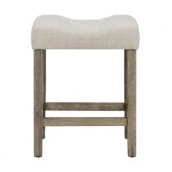 Turner 24 in. Natural Backless Counter Stool (Set of 2) by Picket House Furnishings -Picket House Furnishings Sales Store beige picket house furnishings bar stools cdol124bse 4f 1000