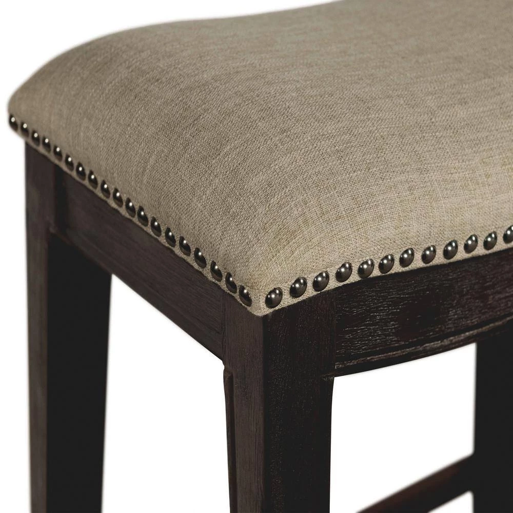 Rooney 24 in. Backless Wood Counter Height Stool in Tan (Set of 2) by Picket House Furnishings 5 Rooney 24 in. Backless Wood Counter Height Stool in Tan (Set of 2) by Picket House Furnishings - Image 5