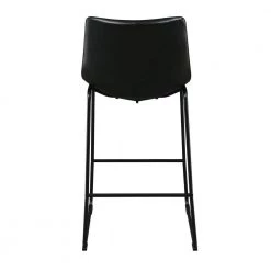 Richmond 30 in. Black High Back Metal Bar Stool (Set of 2) by Picket House Furnishings -Picket House Furnishings Sales Store black picket house furnishings bar stools bsh600bse 44 1000