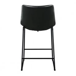 Richmond 25 in. Black High Back Metal Counter Stool (Set of 2) by Picket House Furnishings -Picket House Furnishings Sales Store black picket house furnishings bar stools bsh600cse 44 1000