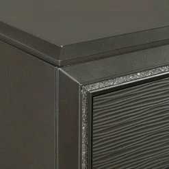 Faris 5-Drawer Chest in Black by Picket House Furnishings 11 Faris 5-Drawer Chest in Black by Picket House Furnishings -Picket House Furnishings Sales Store black picket house furnishings chest of drawers mn600ch 1f 1000