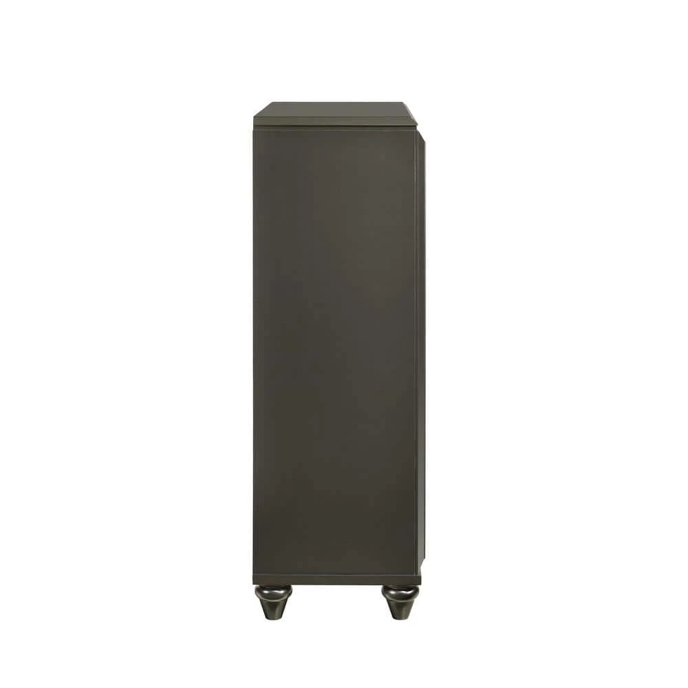 Faris 5-Drawer Chest in Black by Picket House Furnishings 3 Faris 5-Drawer Chest in Black by Picket House Furnishings - Image 3