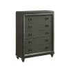 Faris 5-Drawer Chest in Black by Picket House Furnishings