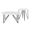 Kinsler 2-Piece Occasional Table Set in Black Marble by Picket House Furnishings