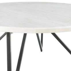 Kinsler Round Coffee Table in Black Marble by Picket House Furnishings 16 Kinsler Round Coffee Table in Black Marble by Picket House Furnishings -Picket House Furnishings Sales Store black picket house furnishings coffee tables ccr100cte 1f 1000