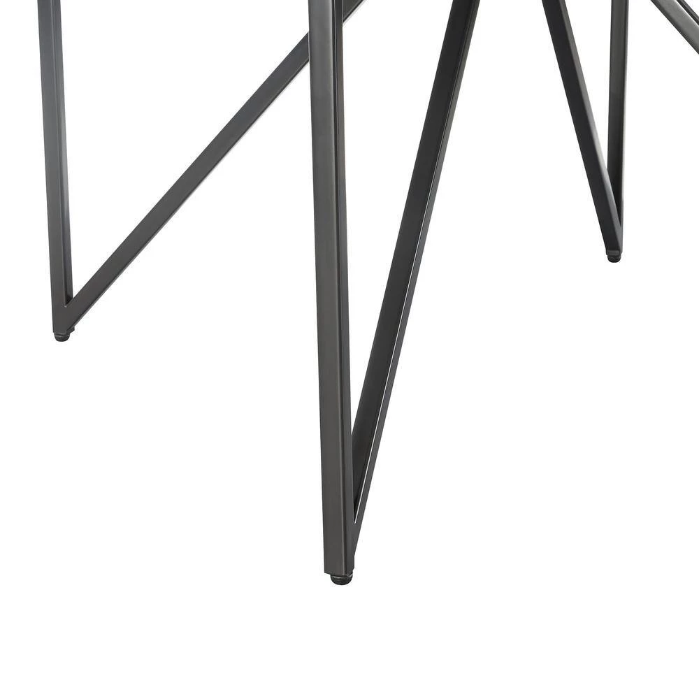 Kinsler Round Coffee Table in Black Marble by Picket House Furnishings 9 Kinsler Round Coffee Table in Black Marble by Picket House Furnishings - Image 9