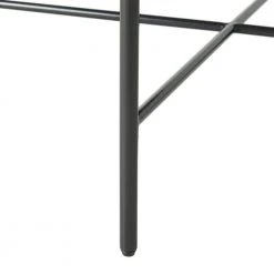 Carlo Round Coffee Table with Marble Top by Picket House Furnishings -Picket House Furnishings Sales Store black picket house furnishings coffee tables cso100ctmbe 1d 1000