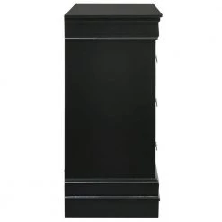 Ellington 77 in. H x 59 in. W x 17 in. D 6-Drawer Dresser in Black by Picket House Furnishings -Picket House Furnishings Sales Store black picket house furnishings dressers b 11458 dr 4f 1000