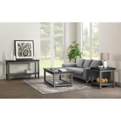 Graham Rectangle Sofa Table by Picket House Furnishings -Picket House Furnishings Sales Store black picket house furnishings end side tables csd800ste 31 1000
