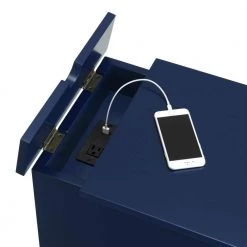 Kian Side Table in Blue by Picket House Furnishings 11 Kian Side Table in Blue by Picket House Furnishings -Picket House Furnishings Sales Store blue picket house furnishings nightstands ctmt450nse 44 1000