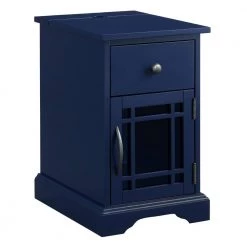 Kian Side Table in Blue by Picket House Furnishings