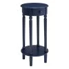 Neo 28 in. H x 14 in. W x 14 in. D Side Table in Blue by Picket House Furnishings