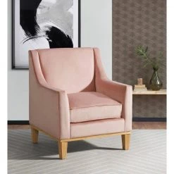 Blush Moxie Chair by Picket House Furnishings -Picket House Furnishings Sales Store blush picket house furnishings accent chairs u 15130 1812 100e 31 1000