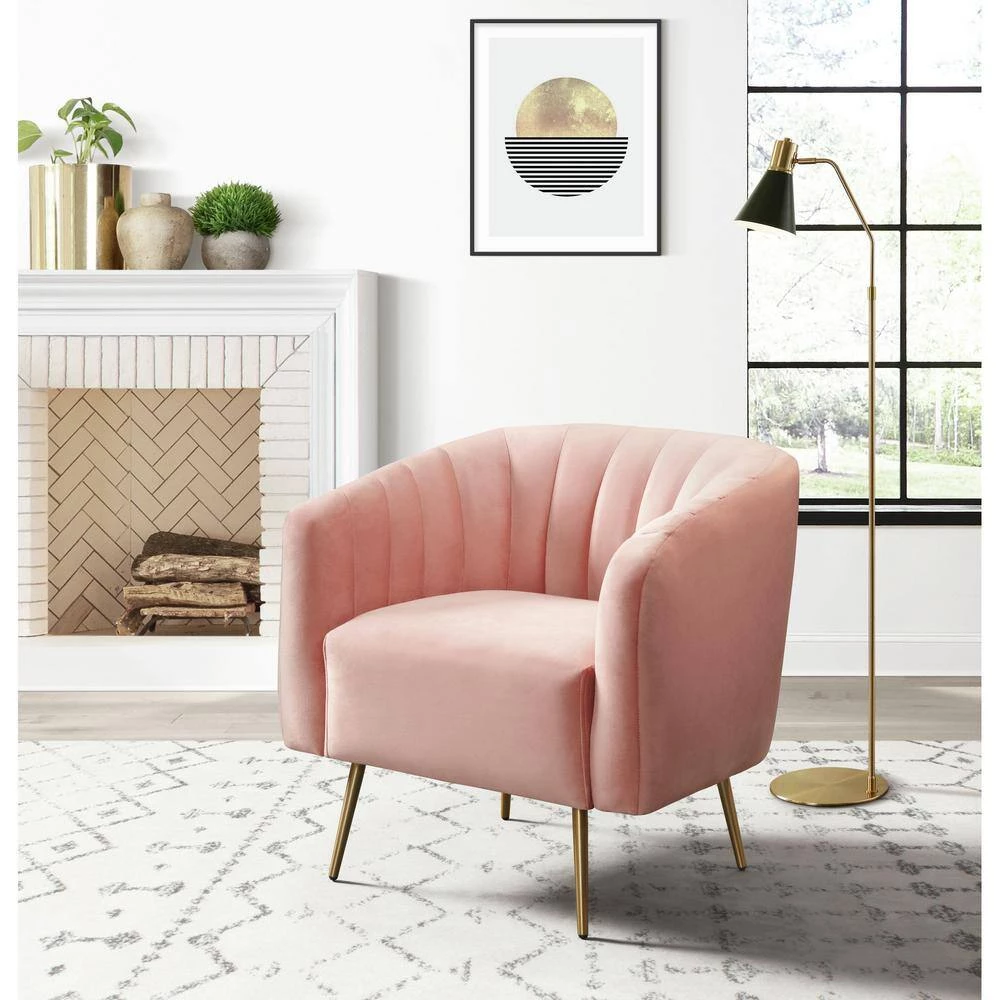 Blush Lucia Arm Chair by Picket House Furnishings 9 Blush Lucia Arm Chair by Picket House Furnishings - Image 9