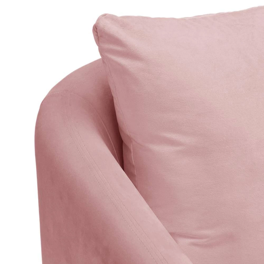 Blush Zuri Accent Chair with Gold Legs by Picket House Furnishings 7 Blush Zuri Accent Chair with Gold Legs by Picket House Furnishings - Image 7