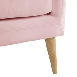 Zoe Accent Arm Chair with Wooden Legs in Blush by Picket House Furnishings -Picket House Furnishings Sales Store blush picket house furnishings accent chairs ujs1903101wle 1d 1000