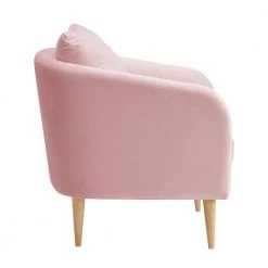 Zoe Accent Arm Chair with Wooden Legs in Blush by Picket House Furnishings -Picket House Furnishings Sales Store blush picket house furnishings accent chairs ujs1903101wle 4f 1000