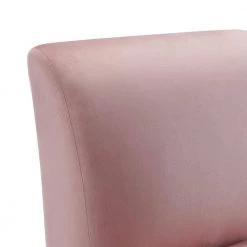 Elizabeth Blush Armless Slipper Chair by Picket House Furnishings -Picket House Furnishings Sales Store blush picket house furnishings accent chairs usc1903100e 1f 1000