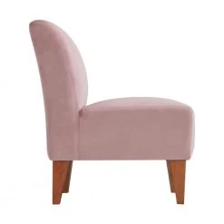 Elizabeth Blush Armless Slipper Chair by Picket House Furnishings -Picket House Furnishings Sales Store blush picket house furnishings accent chairs usc1903100e 4f 1000