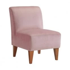 Elizabeth Blush Armless Slipper Chair by Picket House Furnishings