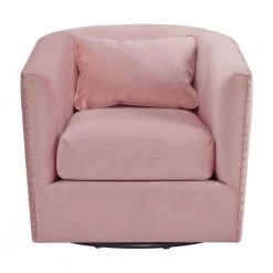 Zola Swivel Arm Chair in Blush by Picket House Furnishings 13 Zola Swivel Arm Chair in Blush by Picket House Furnishings -Picket House Furnishings Sales Store blush picket house furnishings accent chairs ust1812102swe c3 1000