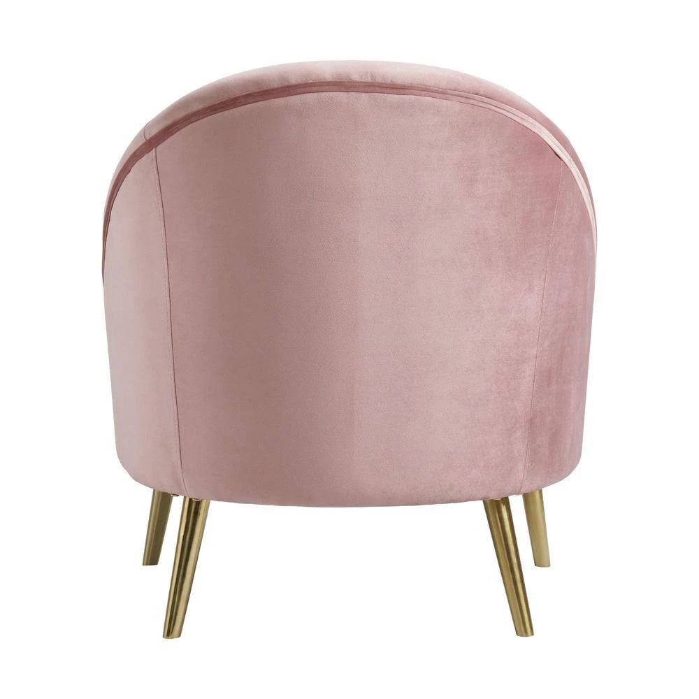 Blush Taryn Chair with Gold Legs by Picket House Furnishings 6 Blush Taryn Chair with Gold Legs by Picket House Furnishings - Image 6