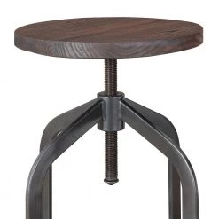Court Brown Adjustable Bar Stool by Picket House Furnishings -Picket House Furnishings Sales Store brown black picket house furnishings bar stools bwy100bse 44 1000
