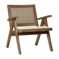 Brown Chaucer Lounge Chair by Picket House Furnishings