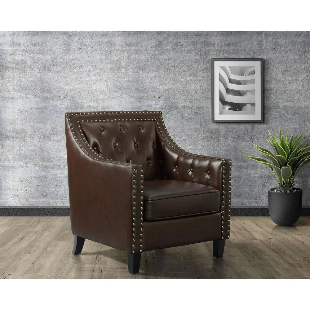 Brown Tessa Chair by Picket House Furnishings 6 Brown Tessa Chair by Picket House Furnishings - Image 6