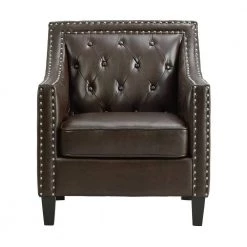 Brown Tessa Chair by Picket House Furnishings 9 Brown Tessa Chair by Picket House Furnishings -Picket House Furnishings Sales Store brown picket house furnishings accent chairs utf121100e c3 1000