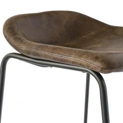 Galloway 29 in. Brown Bar Stool (Set of 2) by Picket House Furnishings -Picket House Furnishings Sales Store brown picket house furnishings bar stools bcz400bse 1f 1000