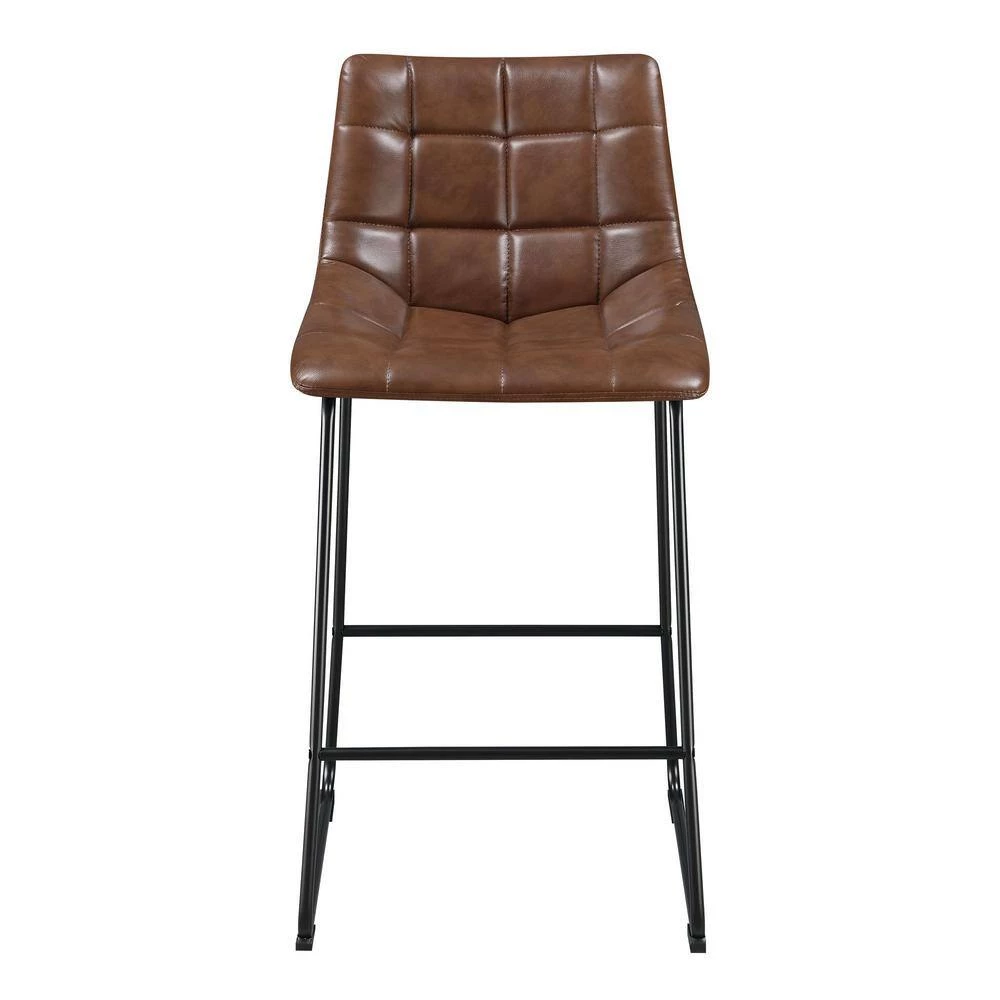 Richmond 30 in. Cappuccino High Back Metal Bar Stool (Set of 2) by Picket House Furnishings 4 Richmond 30 in. Cappuccino High Back Metal Bar Stool (Set of 2) by Picket House Furnishings - Image 4