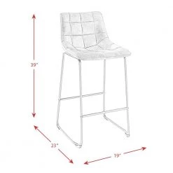 Richmond 30 in. Cappuccino High Back Metal Bar Stool (Set of 2) by Picket House Furnishings 16 Richmond 30 in. Cappuccino High Back Metal Bar Stool (Set of 2) by Picket House Furnishings -Picket House Furnishings Sales Store brown picket house furnishings bar stools bsh800bse 76 1000