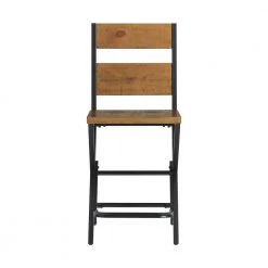 Colt 24 in. High Back Counter Side Chair in Brown (Set of 2) by Picket House Furnishings -Picket House Furnishings Sales Store brown picket house furnishings bar stools cdmt500csc 4f 1000