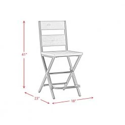 Colt 24 in. High Back Counter Side Chair in Brown (Set of 2) by Picket House Furnishings -Picket House Furnishings Sales Store brown picket house furnishings bar stools cdmt500csc 76 1000