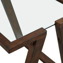 Kai 50 in. Brown Dark Espresso Rectangular Wood Coffee Table by Picket House Furnishings -Picket House Furnishings Sales Store brown picket house furnishings coffee tables t 10410 ct 44 1000