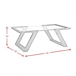 Kai 50 in. Brown Dark Espresso Rectangular Wood Coffee Table by Picket House Furnishings -Picket House Furnishings Sales Store brown picket house furnishings coffee tables t 10410 ct 76 1000