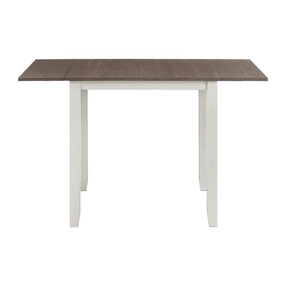 Tuttle 3-Piece Drop Leaf Dining Set in Brown-Table and 2-Chairs by Picket House Furnishings 3 Tuttle 3-Piece Drop Leaf Dining Set in Brown-Table and 2-Chairs by Picket House Furnishings - Image 3