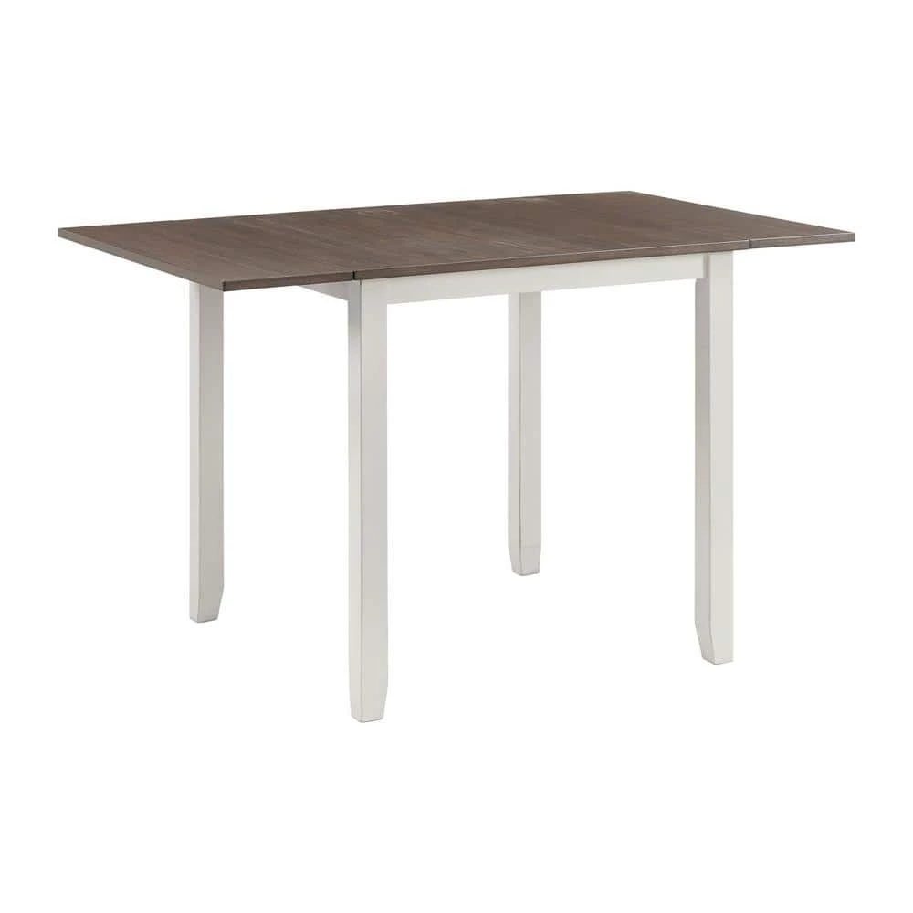 Tuttle 3-Piece Drop Leaf Dining Set in Brown-Table and 2-Chairs by Picket House Furnishings 1 Tuttle 3-Piece Drop Leaf Dining Set in Brown-Table and 2-Chairs by Picket House Furnishings