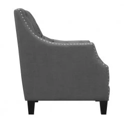 Perry Button Tufted Accent Chair in Charcoal by Picket House Furnishings 14 Perry Button Tufted Accent Chair in Charcoal by Picket House Furnishings -Picket House Furnishings Sales Store charcoal fabric picket house furnishings accent chairs unw813100g a0 1000