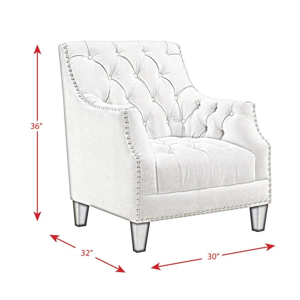 Perry Button Tufted Accent Chair in Charcoal by Picket House Furnishings 10 Perry Button Tufted Accent Chair in Charcoal by Picket House Furnishings - Image 10