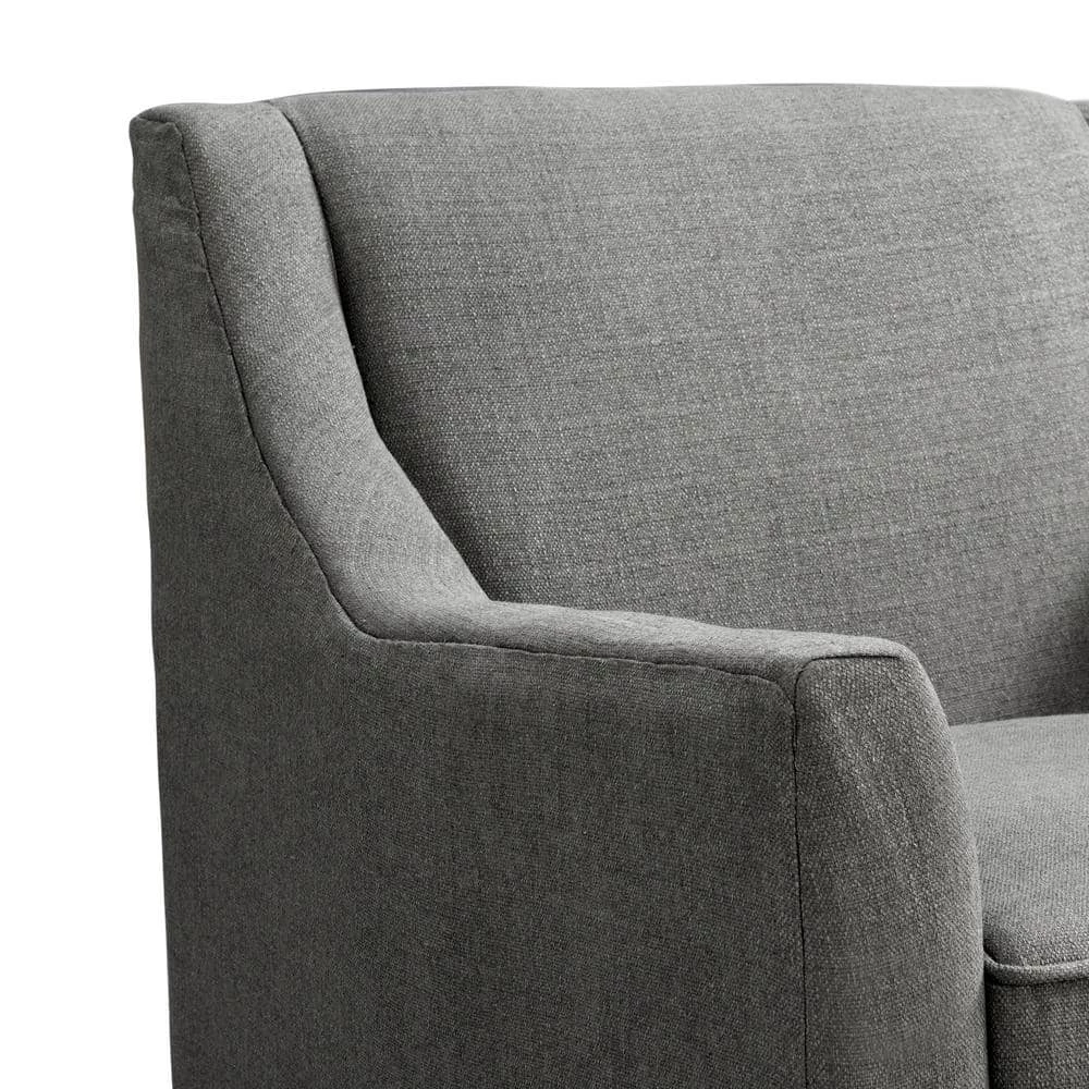 Charcoal Moxie Accent Arm Chair by Picket House Furnishings 7 Charcoal Moxie Accent Arm Chair by Picket House Furnishings - Image 7