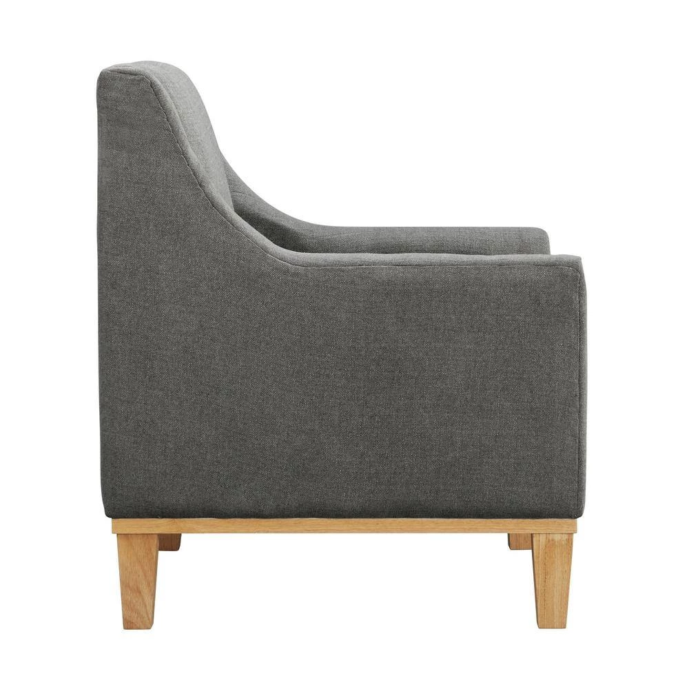 Charcoal Moxie Accent Arm Chair by Picket House Furnishings 5 Charcoal Moxie Accent Arm Chair by Picket House Furnishings - Image 5