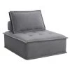 Cube Charcoal Modular Seating by Picket House Furnishings