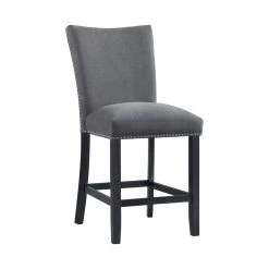 Stratton Counter Height Side Chair Set in Charcoal by Picket House Furnishings -Picket House Furnishings Sales Store charcoal picket house furnishings dining chairs ctc130csc 40 1000