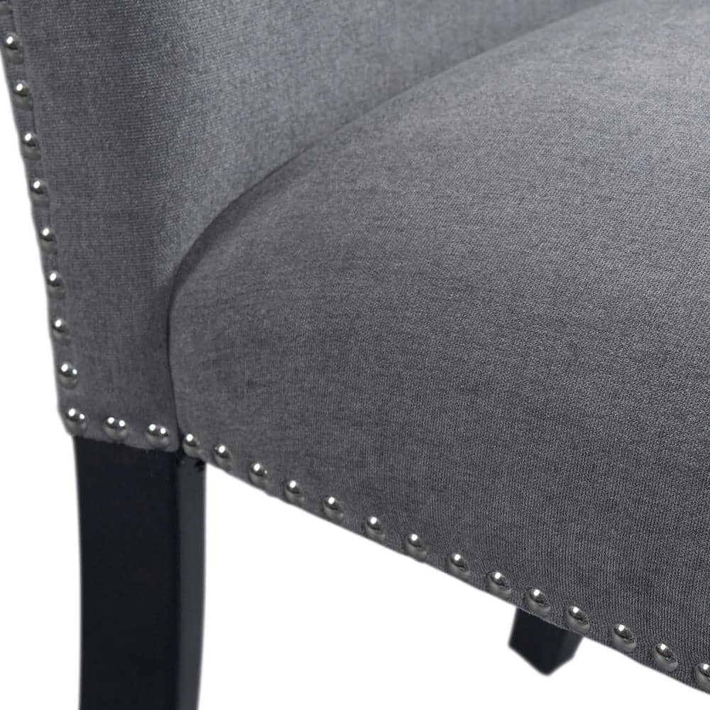 Stratton Standard Height Side Chair Set in Charcoal by Picket House Furnishings 9 Stratton Standard Height Side Chair Set in Charcoal by Picket House Furnishings - Image 9