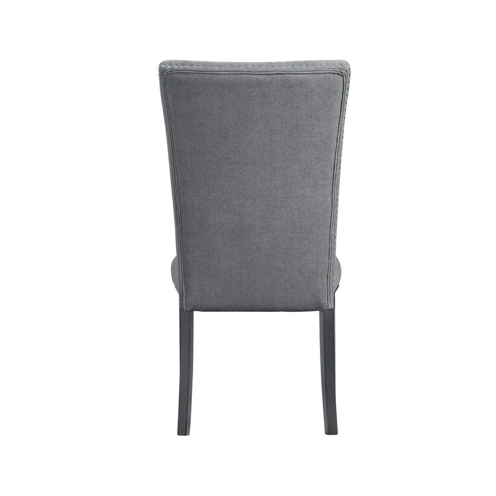 Stratton Standard Height Side Chair Set in Charcoal by Picket House Furnishings 5 Stratton Standard Height Side Chair Set in Charcoal by Picket House Furnishings - Image 5